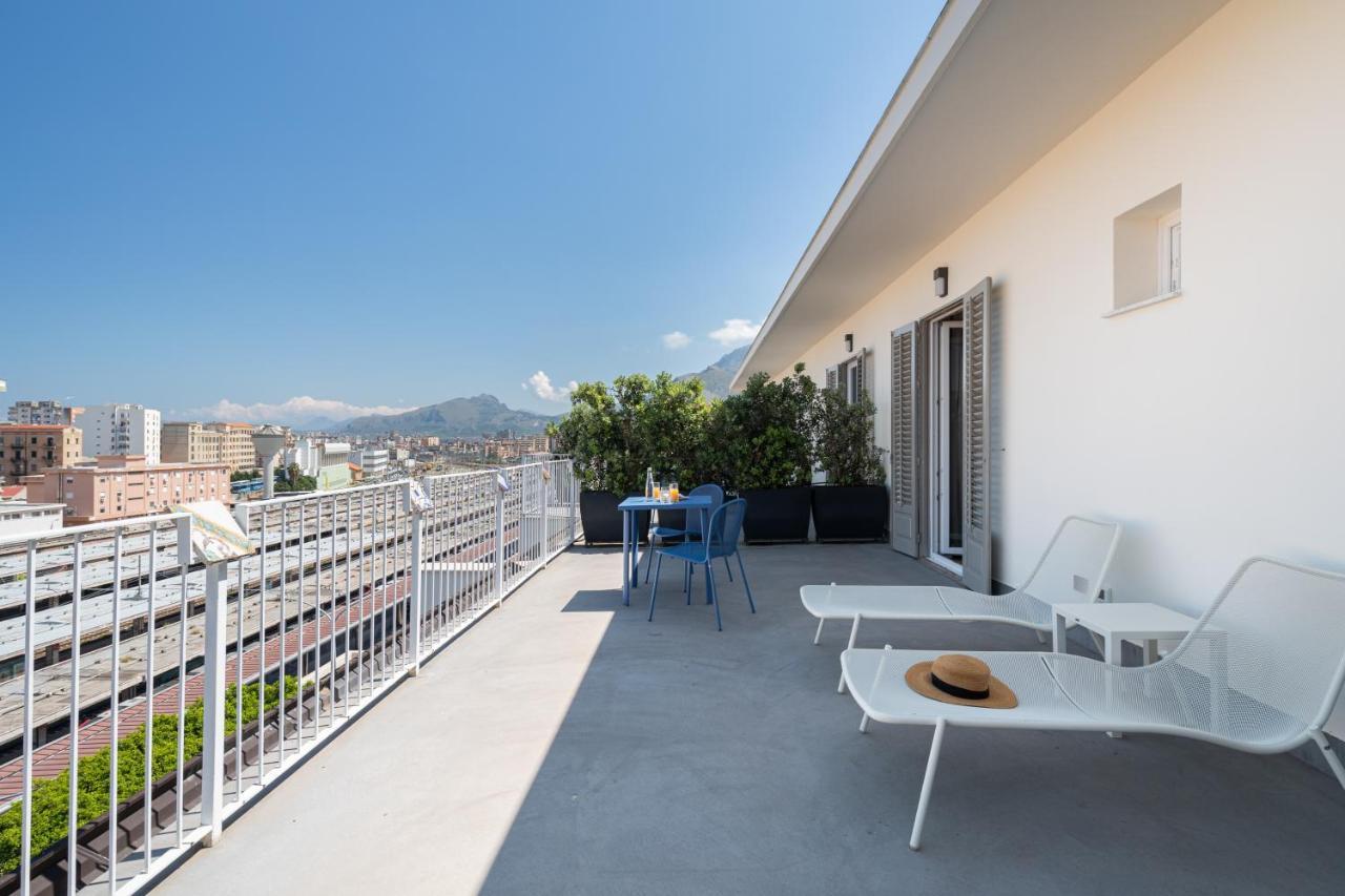 Attico 37 - Queen Room Con Terrazza Privata Palermo Eksteriør bilde