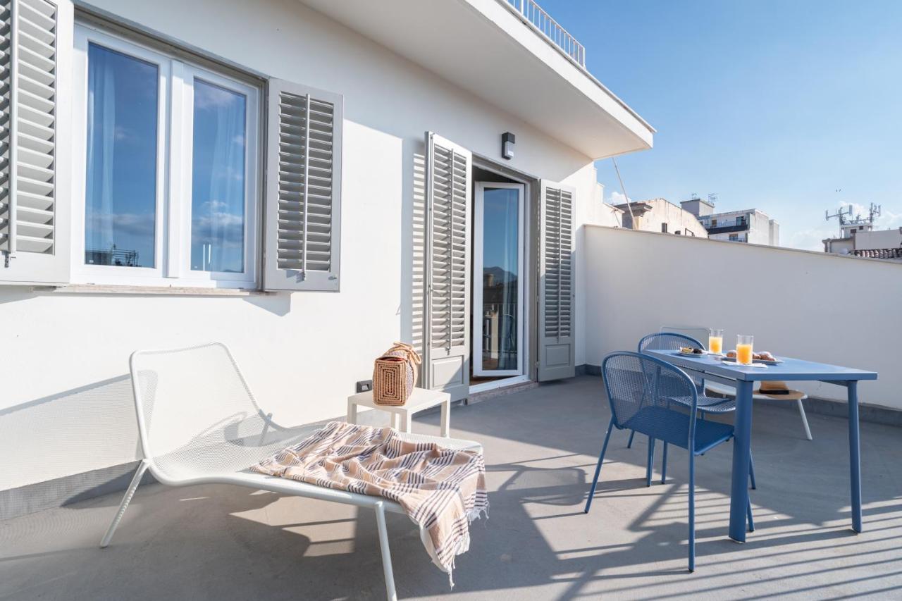 Attico 37 - Queen Room Con Terrazza Privata Palermo Eksteriør bilde